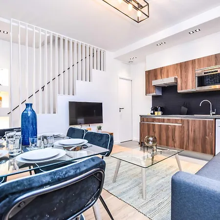 Elegant - 1br-5p - Parc De Belleville Paryż